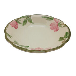 Franciscan Desert Rose 5" Fruit Bowl USA Vintage Hand Decorated Pink Floral